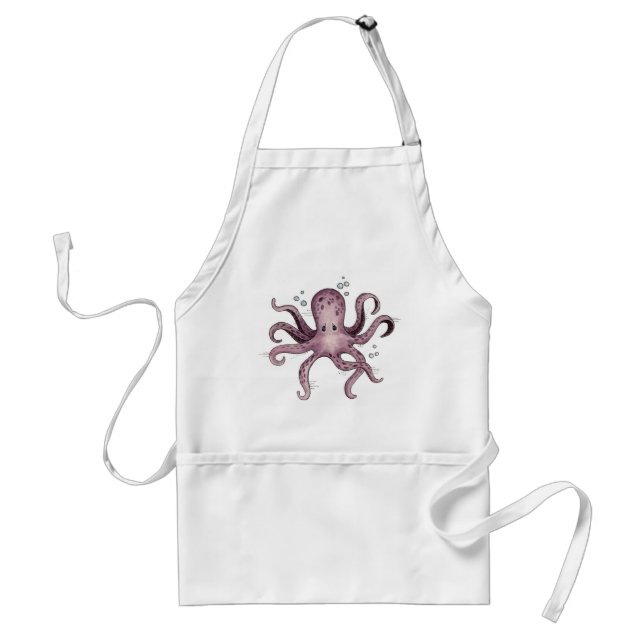Octopus - Apron Förkläde (Framsidan)