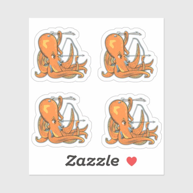 Octopus Archery Klistermärken (Ark)