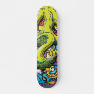 Octopus Attack Mini Skateboard Bräda 18,5 Cm