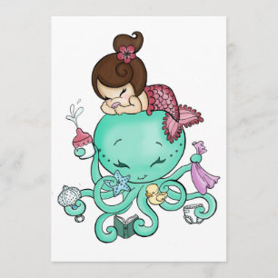 Octopus Babyvel Inbjudan
