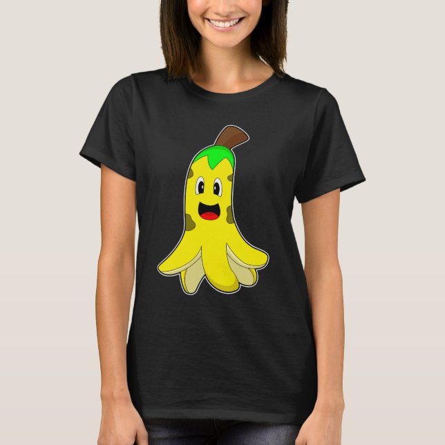 Octopus Banana T Shirt (Framsida)