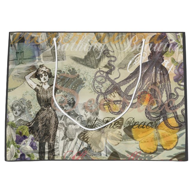 Octopus Beach Antique Coastal Steampunk (Framsidan)