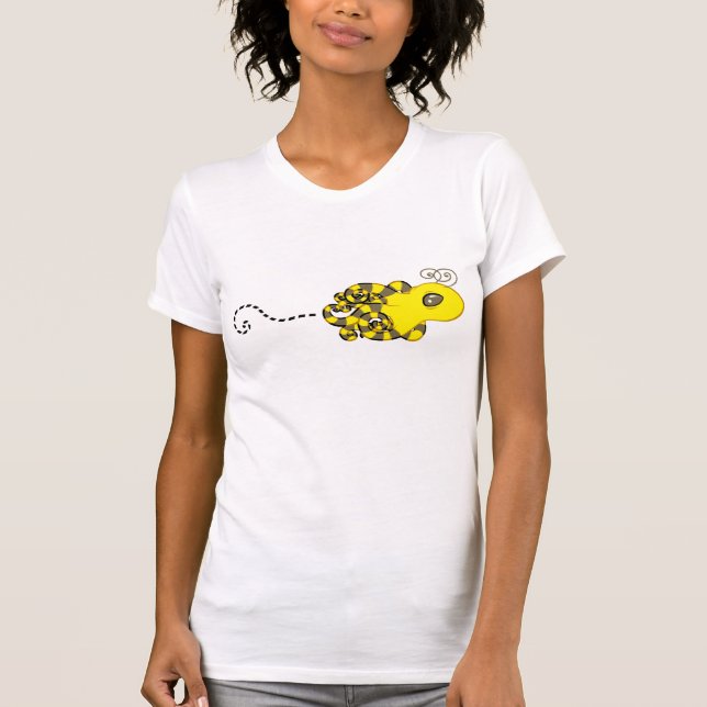 Octopus Bee T Shirt (Framsida)