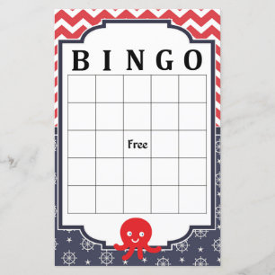 Octopus bingo-spel