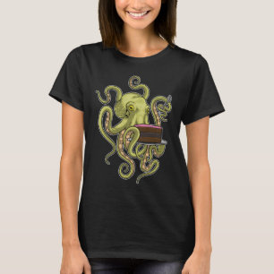 Octopus Birthday Cake T Shirt