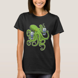 Octopus Bubble tea T Shirt