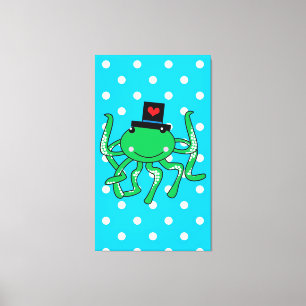 Octopus Canvastryck