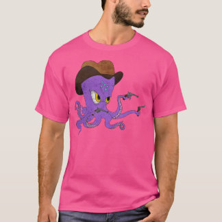 Octopus Cowboy T Shirt