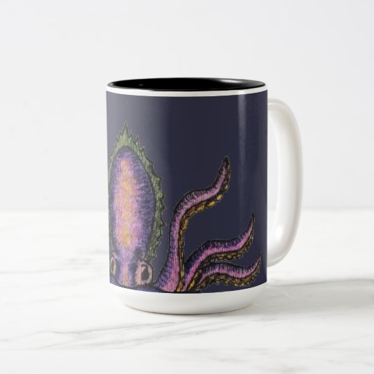 Octopus cup Två-Tonad mugg