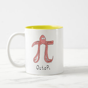 Octopus Cute Math Pi Day Coffee Mugg