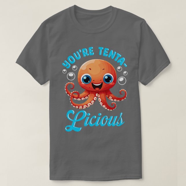 Octopus-dagen för bevarande av vilda djur t shirt (Design framsida)