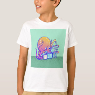 Octopus Dammning av djur T Shirt