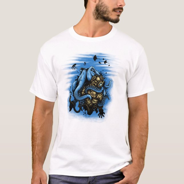 Octopus Demise T Shirt (Framsida)