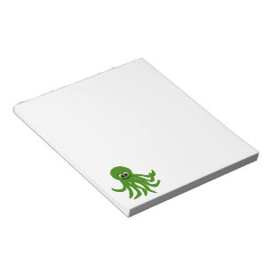 Octopus-design Anteckningsblock