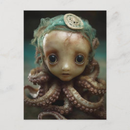 Octopus Doll Vykort