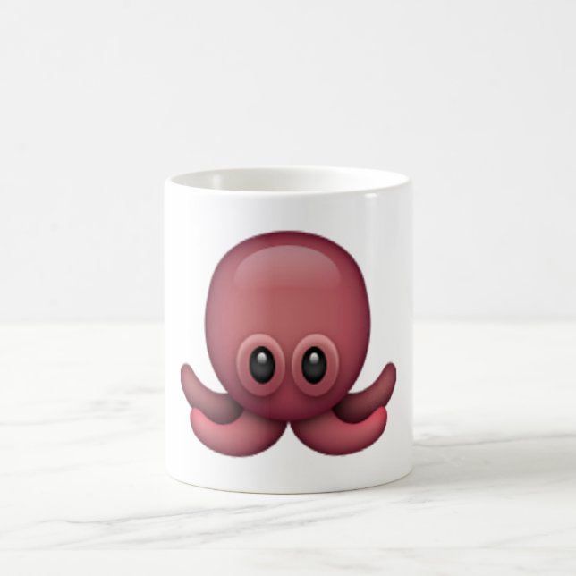 Octopus - Emoji Kaffemugg (Center)