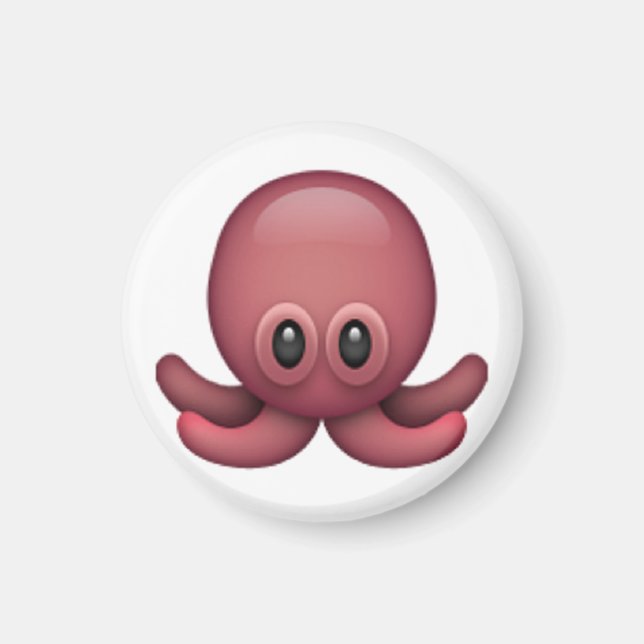 Octopus - Emoji Magnet (Framsidan)