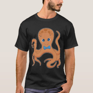 Octopus gentleman Bow tie T Shirt