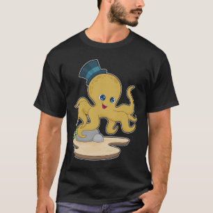Octopus gentleman Hat T Shirt