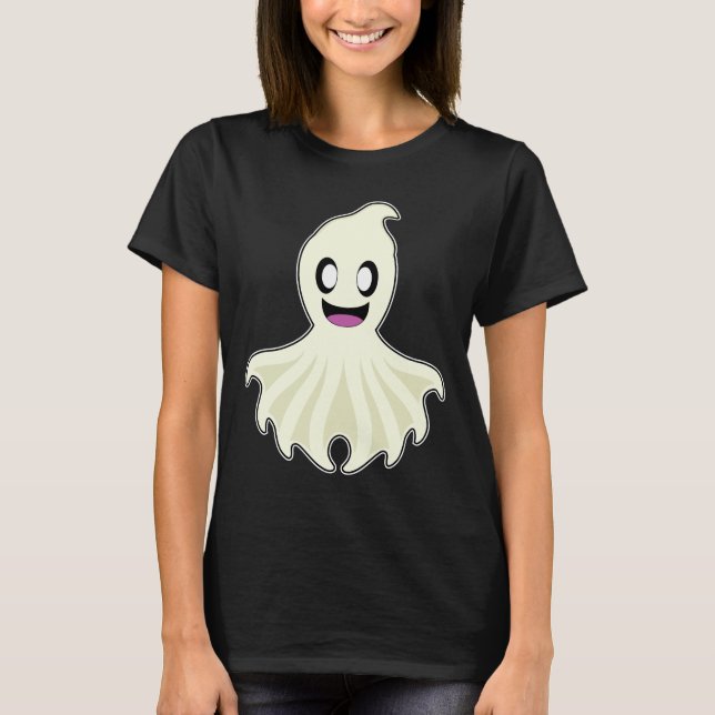 Octopus Ghost T Shirt (Framsida)