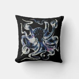 Octopus Graphic Kudde
