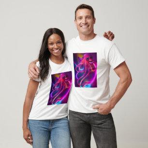 Octopus Graphic Tee - Manar Octopi Shirt Personali