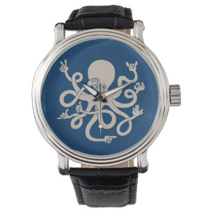 Octopus Händer Armbandsur