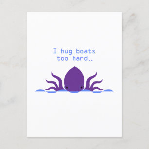 Octopus Helg Vykort