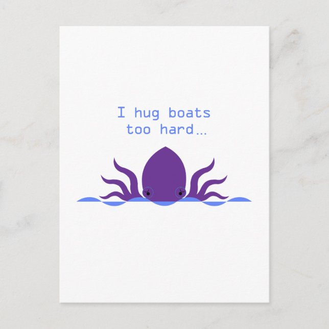 Octopus Helg Vykort (Framsida)