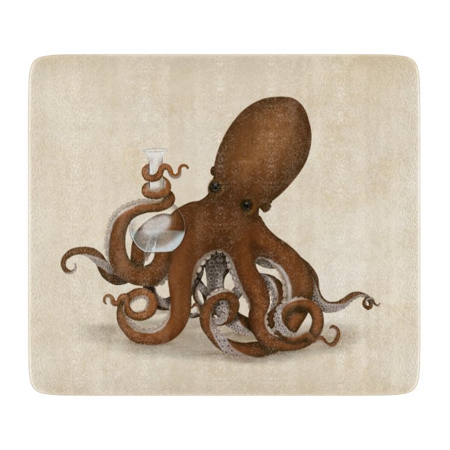 Octopus Holding Chemistry Flask Marine Science (Framsidan)