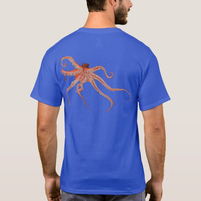 Octopus Hugs T Shirt (Baksida)