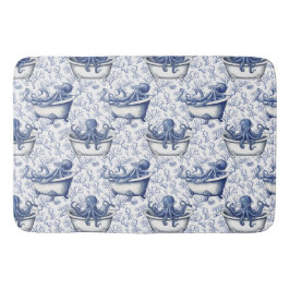 Octopus i havets flotta i Bathtub Badrumsmatta