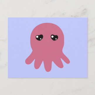 Octopus i Kärlek Vykort