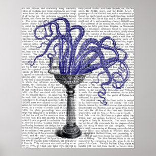 Octopus i Sink Poster