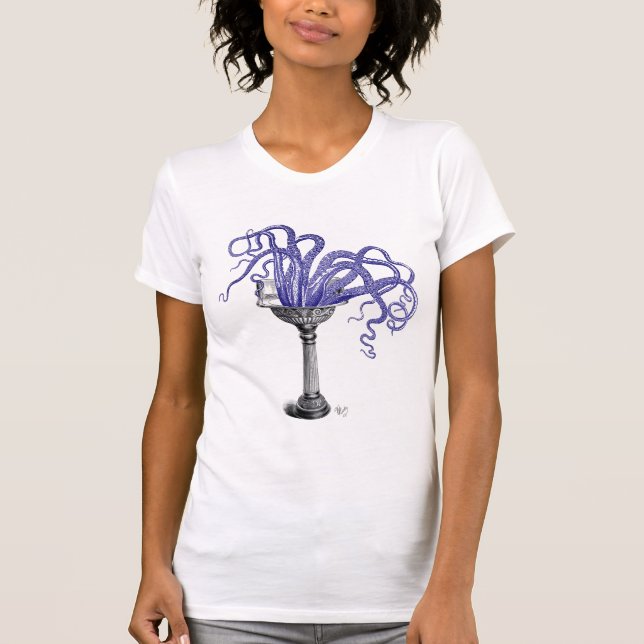 Octopus i Sink Tee Shirt (Framsida)