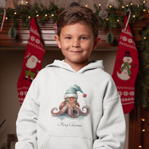 Octopus jul Joy, anpassningsbar T Shirt