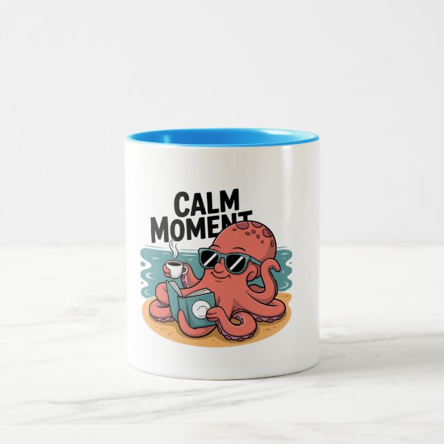 Octopus-kaffe - Lugn Moment Mugg (Center)
