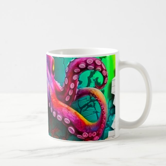 Octopus Kaffemugg (Höger)