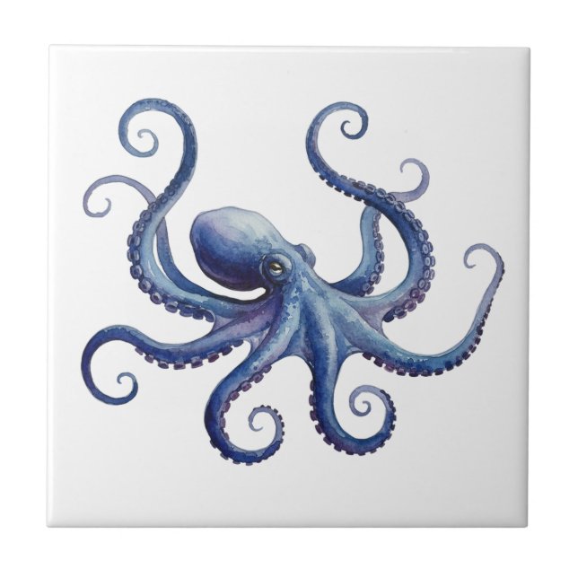 Octopus Kakelplatta (Framsidan)