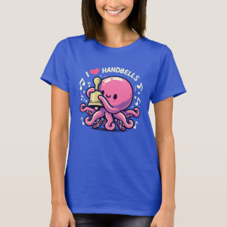 Octopus Kärlek Handbells T Shirt