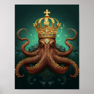 Octopus Kung Poster
