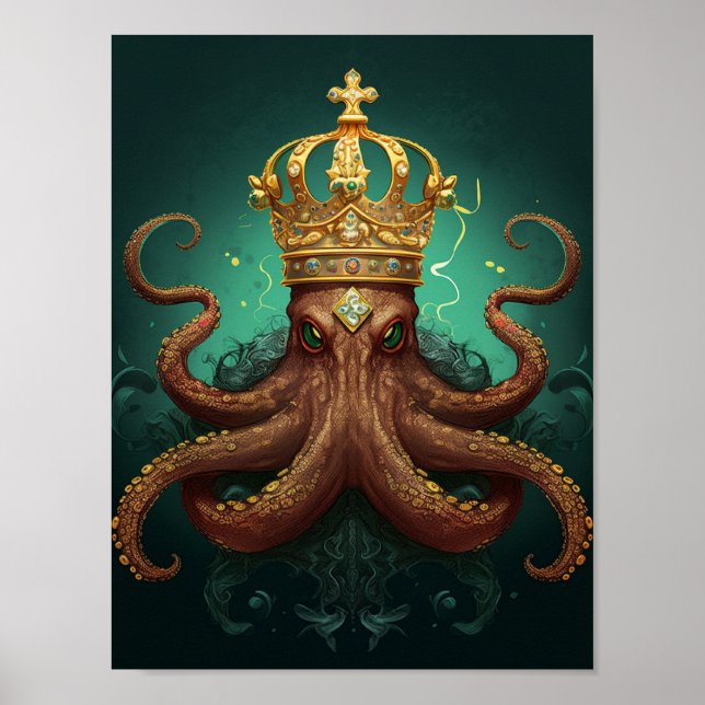 Octopus Kung Poster (Framsidan)