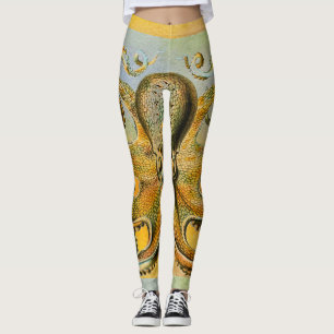 Octopus Kvinnliga baljväxter Leggings