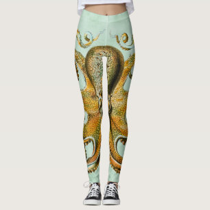 Octopus Kvinnors bensin Leggings