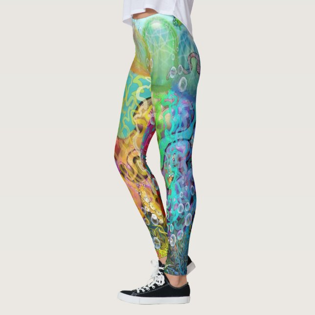 Octopus Leggings (Vänster)