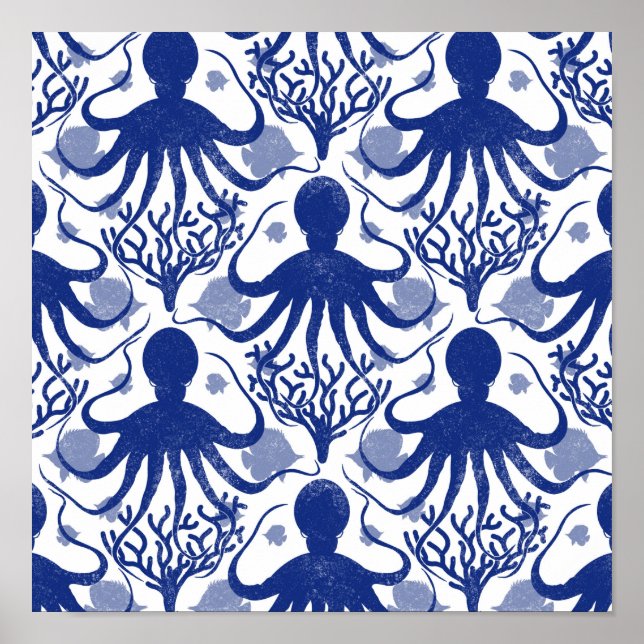 Octopus (light background) poster (Framsidan)