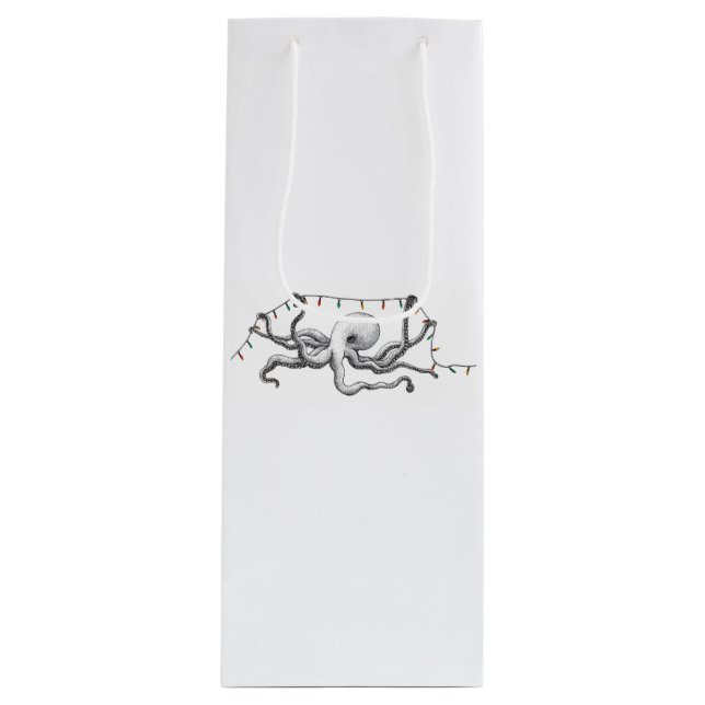 Octopus & Ljus Gift Bag (Framsidan)