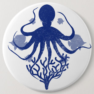 Octopus (ljusbakgrund) knapp