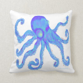 Octopus - Lt Blue Kudde