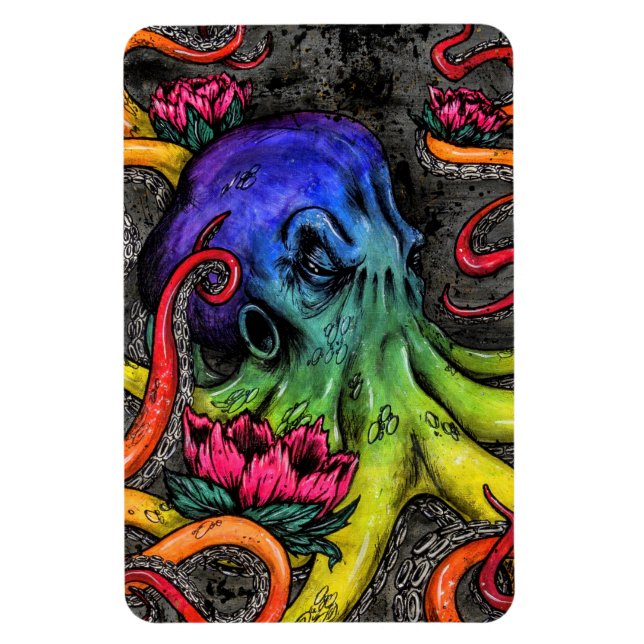Octopus  magnet (Vertikal)